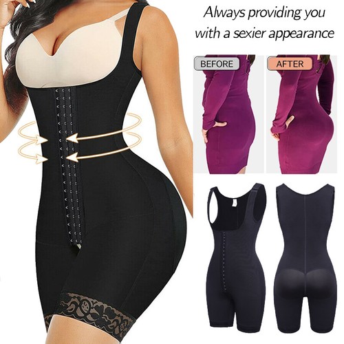 Women waist trainer bodysuit - waist,